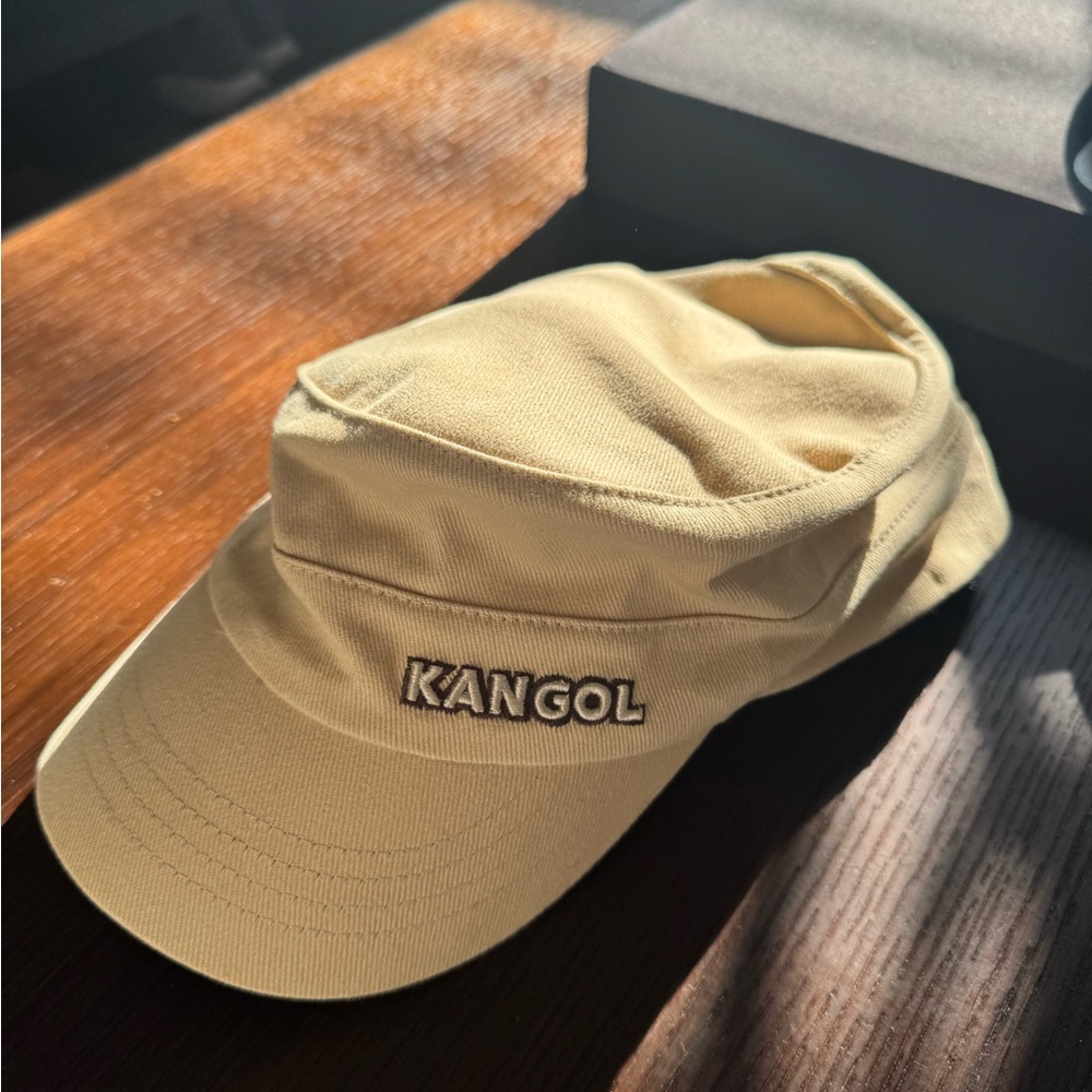 Kangol Light Tan Army Cap L/XL